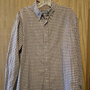 Land's End Men's Lg Button Down Shirt